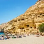 Der Strand von Matala