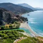 Der Palmenstrand von Preveli