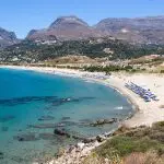 Der Badeort Plakias