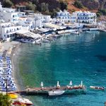 Das Fischerdorf Loutro an der Südküste der Region Chania