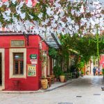 Das Bergdorf Archanes südlich von Heraklion