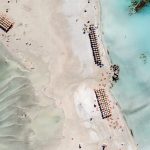 Trotz seiner Beliebtheit bietet der Strand genügend Platz